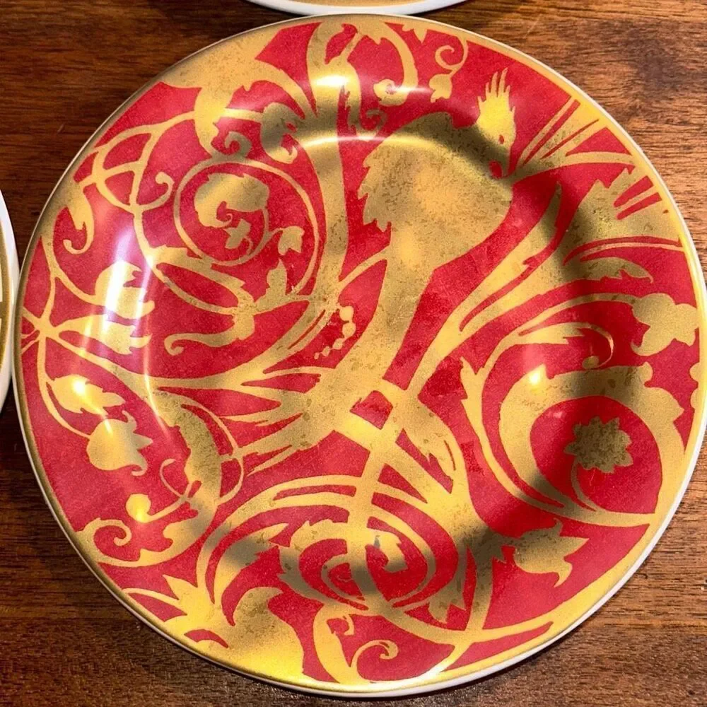Pottery Barn Stoneware Jewel Plates 9